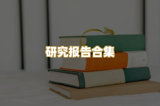 研究报告合集
